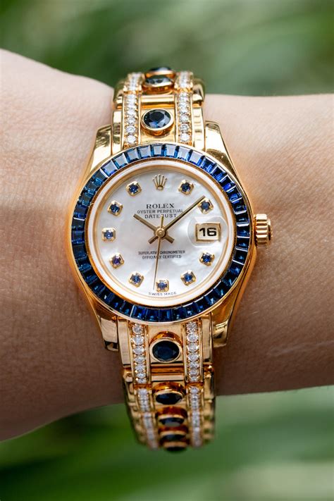 rolex pearlmaster watch.